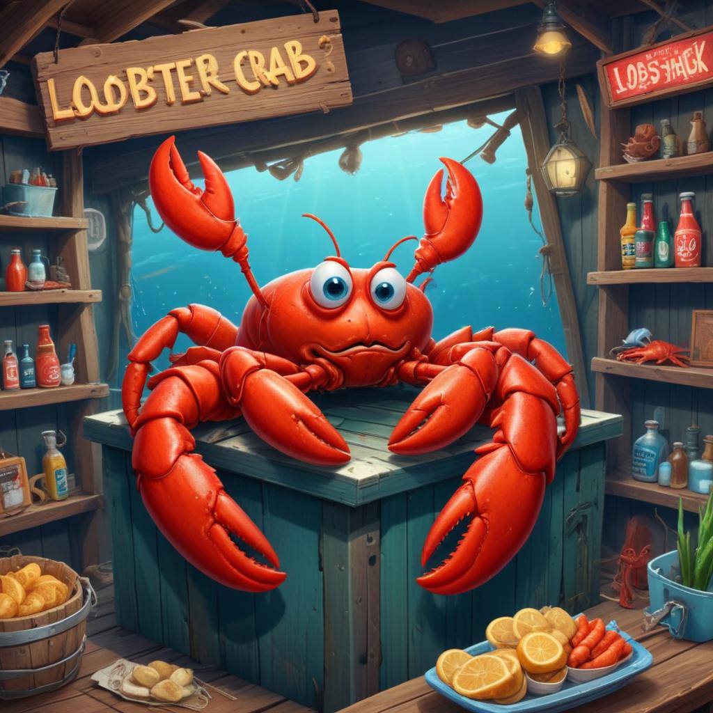 Lobster Bob’s Crazy Crab Shack Mermaid